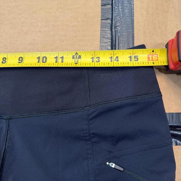 Prana Koen Pants Women's M Regular Fit Black Mid Rise Soft Waistband Drawstring - Picture 7 of 10